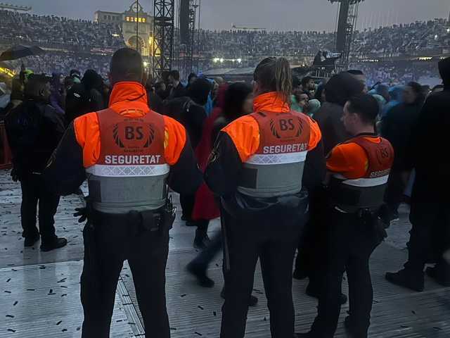 Incorporación a la plantilla de vigilantes de seguridad para eventos deportivos y espectáculos públicos